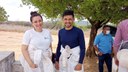 Residentes prestam assistência a apicultores