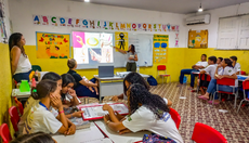 Atividade de extensão do Campus Angical