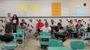 A ação teve como objetivo sensibilizar para os cuidados que os jovens devem ter no Carnaval