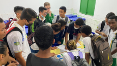 Atividade do Campus Angical aconteceu no CETI Demerval Lobão