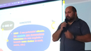Palestra realizada no Campus Angical