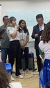 Os alunos tiveram acesso aos setores da Assembleia Legislativa, incluindo a Escola do Legislativo