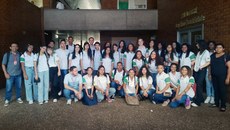 Os alunos tiveram acesso aos setores da Assembleia Legislativa, incluindo a Escola do Legislativo