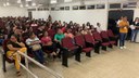 O evento, organizado pelos estudantes do 7º período, contou com a participação de aproximadamente 150 pessoas