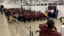 O evento, organizado pelos estudantes do 7º período, contou com a participação de aproximadamente 150 pessoas