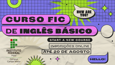 Inscrições podem ser feitas até 20 de agosto