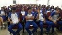 Alunos conhecem a estrutura do campus