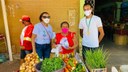 A culminância do projeto foi nessa quarta-feira, 7 de abril, o Dia Mundial da Saúde, com a distribuição de kits contendo álcool em gel, máscara e panfletos informativos para feirantes e agricultores