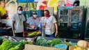A culminância do projeto foi nessa quarta-feira, 7 de abril, o Dia Mundial da Saúde, com a distribuição de kits contendo álcool em gel, máscara e panfletos informativos para feirantes e agricultores