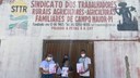 A culminância do projeto foi nessa quarta-feira, 7 de abril, o Dia Mundial da Saúde, com a distribuição de kits contendo álcool em gel, máscara e panfletos informativos para feirantes e agricultores