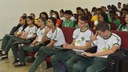Aproximadamente 300 alunos do 9º ano do Ensino Fundamental do município participaram da atividade