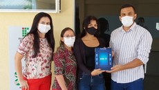 O equipamento será utilizado nas atividades remotas