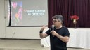 A palestra contou com a participação de alunos dos cursos de Administração e Matemática