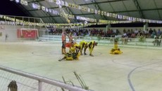 A atividade foi realizada no ginásio poliesportivo do Campus