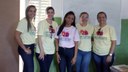 Dessa vez, a ação foi com as crianças da turma Infantil I da Escola Nossa Senhora das Mercês