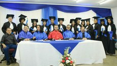 Colação de grau da terceira turma do curso técnico em Administração