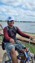 O passeio ciclístico contou com 300 participantes que percorreram quatro praças do município