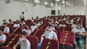 Durante a visita, os alunos da escola cívico-militar conheceram a estrutura do campus