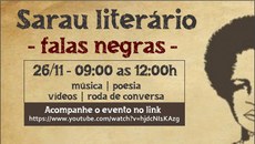 O evento é alusivo ao Dia da Consciência Negra, comemorado em 20 de novembro