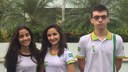 Estudantes fazem a terceira série do Ensino Médio