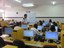Alunos em participação no torneio