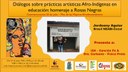 Diálogos sobre práticas artísticas afro-indígenas em educação