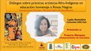 Diálogos sobre práticas artísticas afro-indígenas em educação