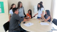 A ação teve como público-alvo alunos e servidores efetivos e terceirizados do Campus