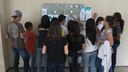 O momento de acolhimento dos calouros teve como objetivo proporcionar maior interação na instituição