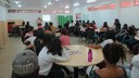 O momento de acolhimento dos calouros teve como objetivo proporcionar maior interação na instituição