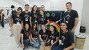 Os alunos foram para a competição sob a orientação do professor Breno Cavalcante