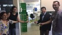 A solenidade contou com a presença do reitor Paulo Henrique Gomes de Lima e foi acompanhada por estudantes, professores e técnicos-administrativos