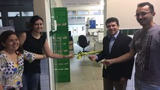 A solenidade contou com a presença do reitor Paulo Henrique Gomes de Lima e foi acompanhada por estudantes, professores e técnicos-administrativos