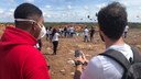 Alunos ficaram surpresos com a realidade do local, o que estimulou reflexão sobre a necessidade do fechamento dos lixões ainda ativos no Brasil