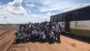 Alunos ficaram surpresos com a realidade do local, o que estimulou reflexão sobre a necessidade do fechamento dos lixões ainda ativos no Brasil
