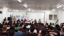 Foram recepcionados os alunos de Tecnologia em Análise e Desenvolvimento de Sistemas, Tecnologia em Gestão Ambiental, Licenciatura em Física e Licenciatura em Matemática