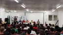Foram recepcionados os alunos de Tecnologia em Análise e Desenvolvimento de Sistemas, Tecnologia em Gestão Ambiental, Licenciatura em Física e Licenciatura em Matemática