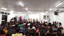 Foram recepcionados os alunos de Tecnologia em Análise e Desenvolvimento de Sistemas, Tecnologia em Gestão Ambiental, Licenciatura em Física e Licenciatura em Matemática