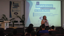 Palestra, no Simpósio de Administração do Sul do Piauí
