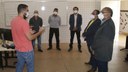 Na programação da visita, houve reuniões setoriais com o grupo gestor do ensino, extensão, pesquisa e administração
