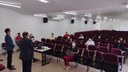 Na programação da visita, houve reuniões setoriais com o grupo gestor do ensino, extensão, pesquisa e administração
