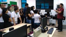 Alunos do Campus Avançado