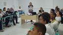 Atividade foi realizada em parceria com a Fundação Municipal de Saúde