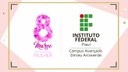 O evento será realizado das 8h às 17h, no Campus Dirceu