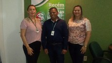 Coordenador do curso e assistente pedagógica visitaram três cooperativas em Teresina