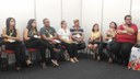 Participação de estudantes e professora