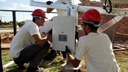 A UFV foi instalada com a participação do professor Antônio José Rodrigues e de alunos de Eletromecânica e Meio Ambiente
