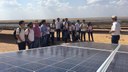 A UFV foi instalada com a participação do professor Antônio José Rodrigues e de alunos de Eletromecânica e Meio Ambiente