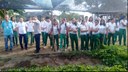 Alunos da unidade escolar puderam conhecer as instalações físicas do Campus e os projetos desenvolvidos