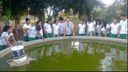Alunos da unidade escolar puderam conhecer as instalações físicas do Campus e os projetos desenvolvidos
